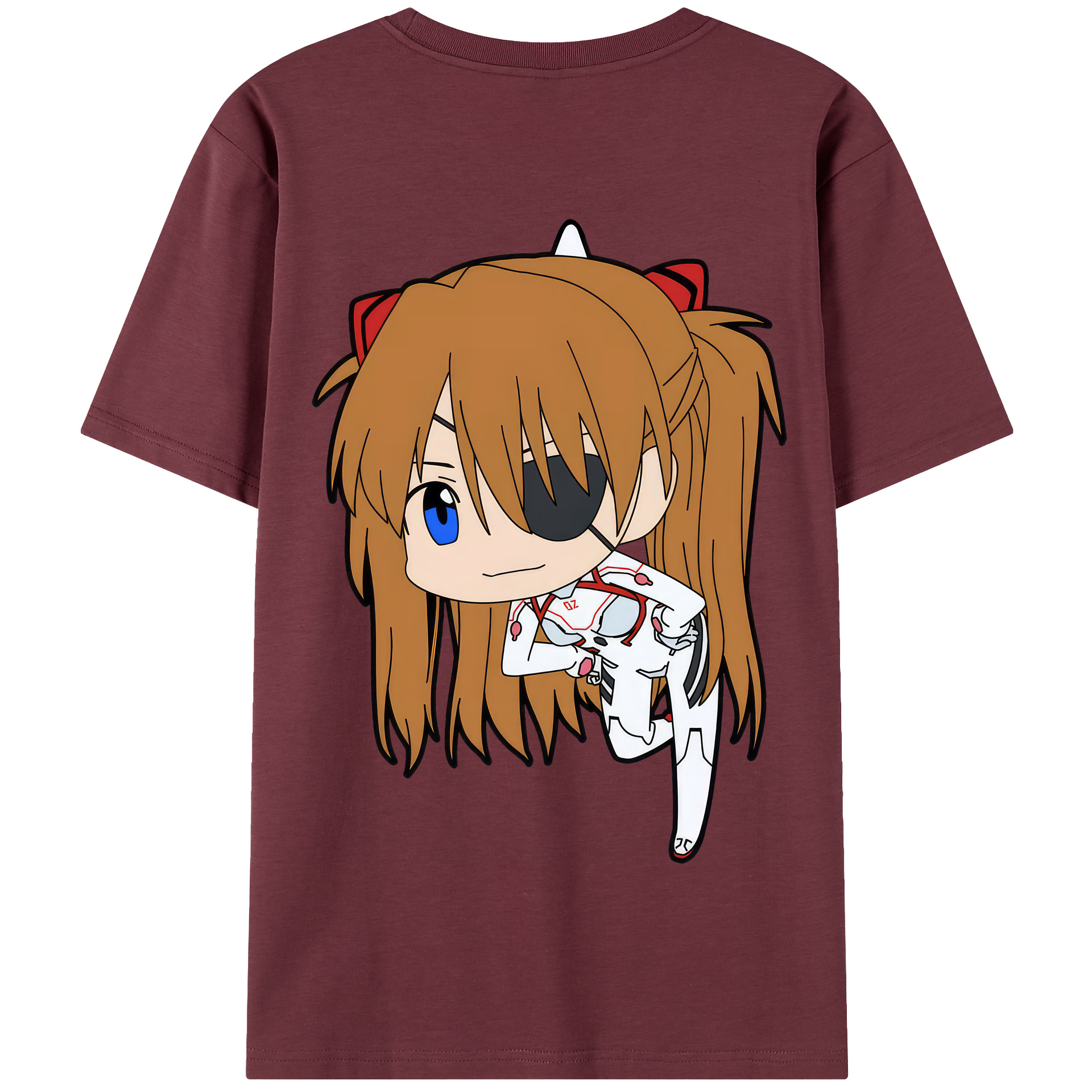 （画像用） EVA 新世紀エヴァンゲリオン 綿100％半袖Tシャツ（背面プリント）